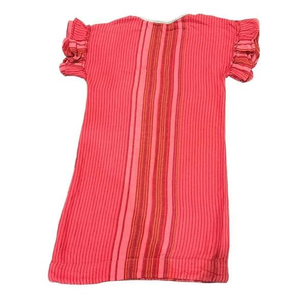 Anthropologie THML Striped Boho Ruffle Sleeve Dress Size XS - Picture 3 of 3